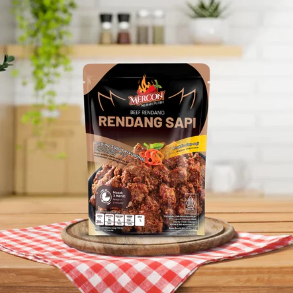 Mercon Merah Putih - Satuan || Limited Edition !! Rendang Sapi